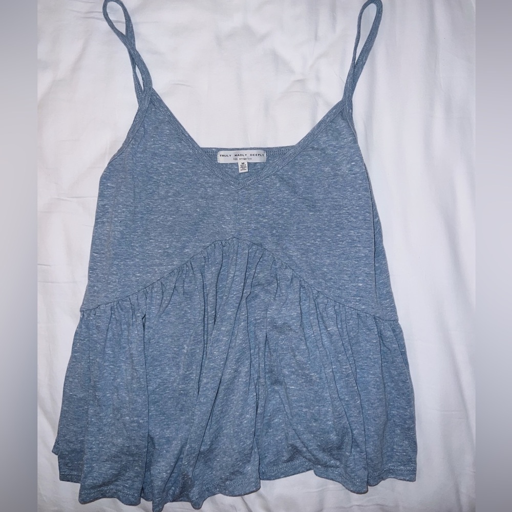 Urban Outfitters Babydoll Ruffle Tank top
